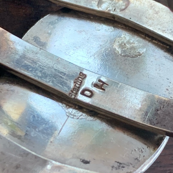 Vintage 78 gms Southwestern Turquoise Row Cuff Bracelet - Picture 6 of 14